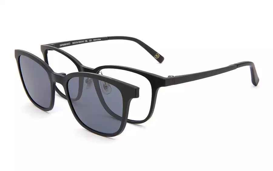 Eyeglasses OWNDAYS | SUN SNP2008-N  ブラック 