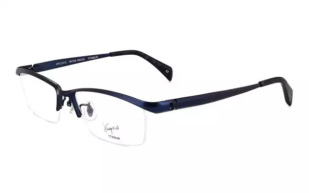 Eyeglasses K.moriyama KM1123-G  Matte Navy 