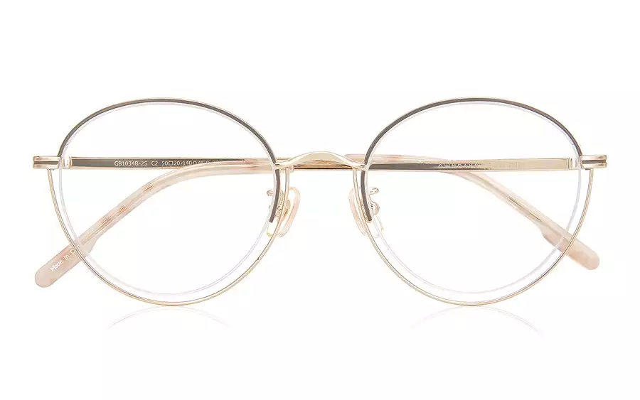 Eyeglasses Graph Belle GB1034B-2S  Brown 