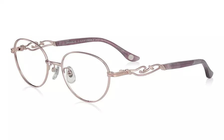 Eyeglasses OWNDAYS | ESSENTIAL AM1018G-4S  ピンクゴールド 