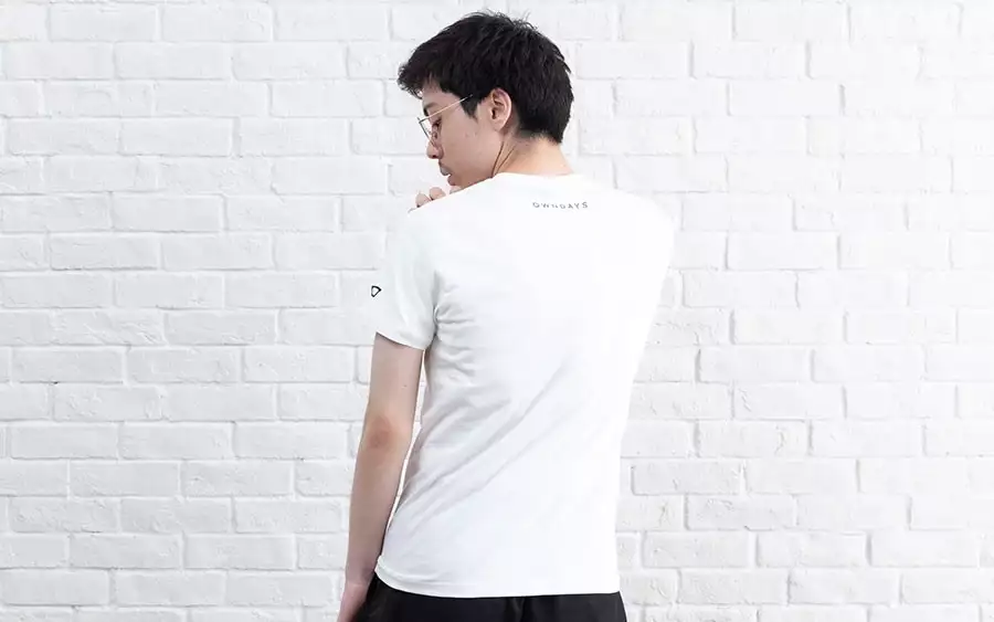 Cloth OWNDAYS OWNDAYS-T-shirt-Logo02-WH  White 