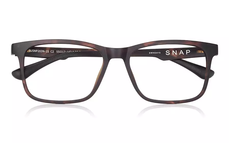 Eyeglasses OWNDAYS | SUN EUSNP203N-1S  Brown Demi 