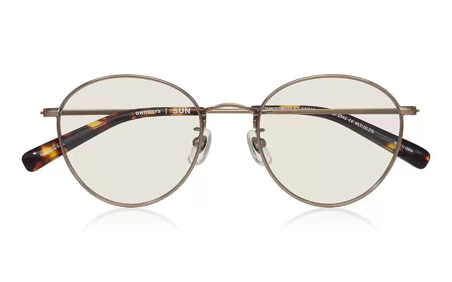 Sunglasses OWNDAYS | SUN SUN1078G-5S  ブラウン 
