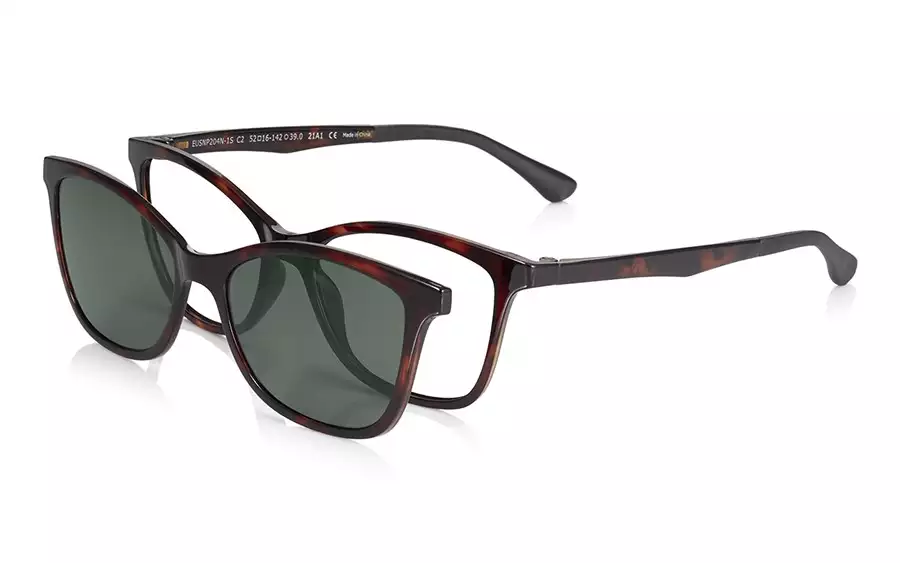 Eyeglasses OWNDAYS | SUN EUSNP204N-1S  Brown Demi 