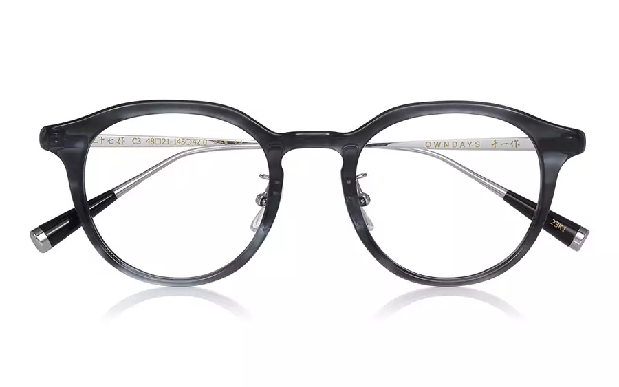 Eyeglasses 千一作 SENICHI37  グレー 