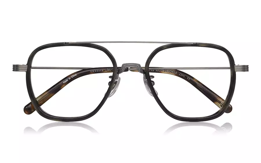 Eyeglasses John Dillinger JD2053B-3A  ブラウンデミ 