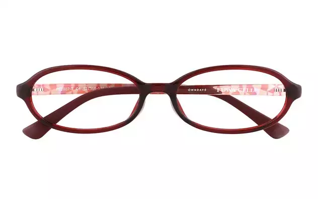 Eyeglasses OWNDAYS | ESSENTIAL FC2007-T  レッド 