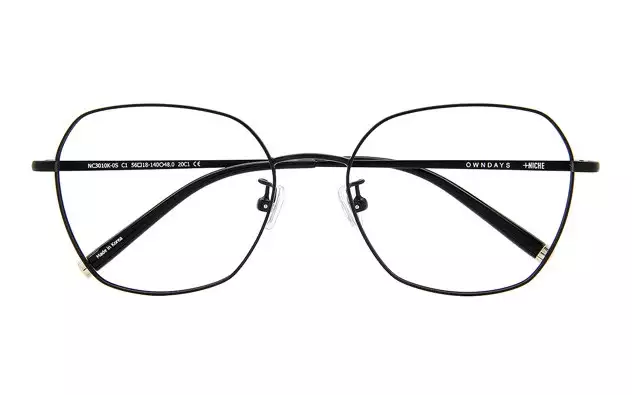 Eyeglasses +NICHE NC3010K-0S  マットブラック 