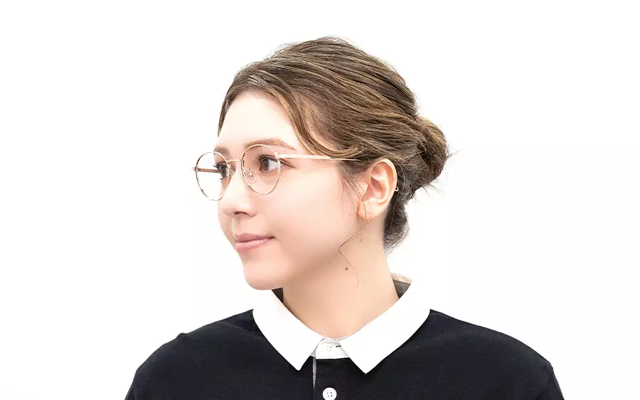 Eyeglasses OWNDAYS × FREAK'S STORE FK1002B-4S  Gold 