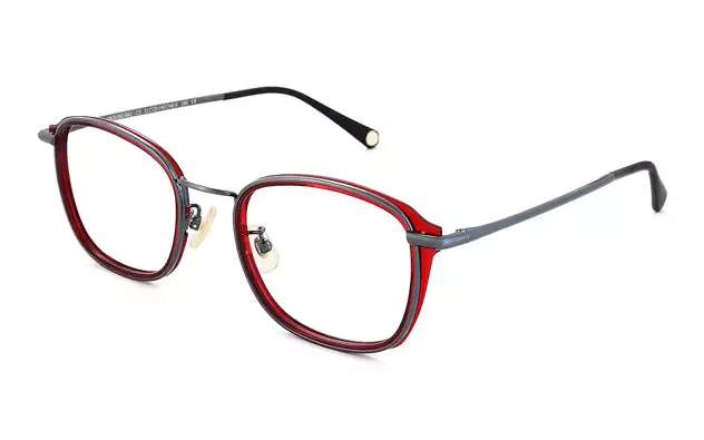 Eyeglasses Graph Belle GB2018G-8A  Red 