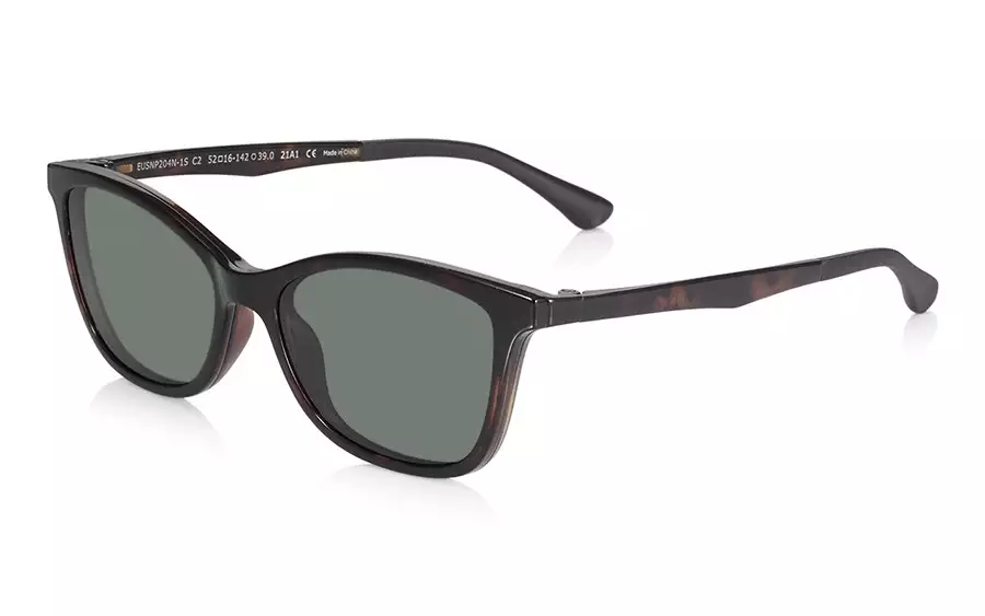 Eyeglasses OWNDAYS | SUN EUSNP204N-1S  Brown Demi 
