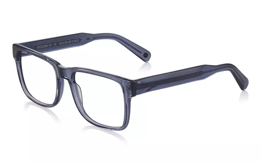 Eyeglasses John Dillinger EUJD205N-2A  Clear Blue 