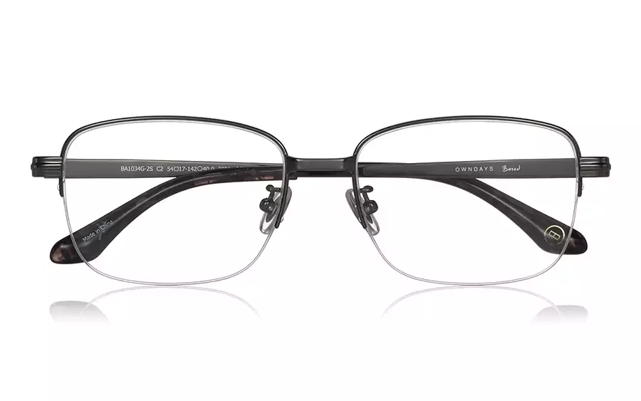 Eyeglasses OWNDAYS | ESSENTIAL BA1034G-2S  Gun 