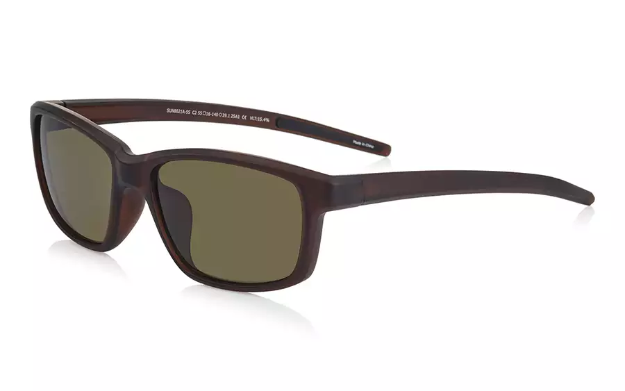 Sunglasses OWNDAYS | SUN SUN8021A-5S  Clear Brown 
