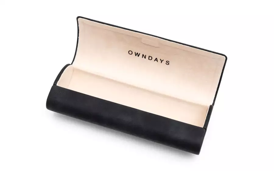 Glasses case OWNDAYS CASE004-4S-BK  ブラック 