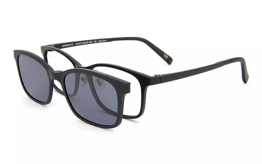 Eyeglasses OWNDAYS | SUN SNP2009-N  ブラック 