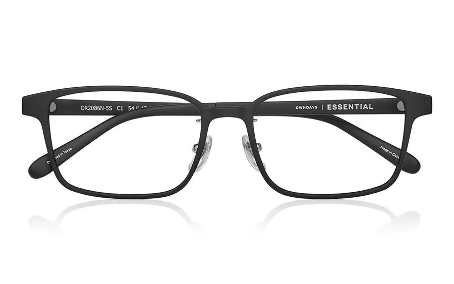 Eyeglasses OWNDAYS | ESSENTIAL OR2086N-5S  マットブラック 