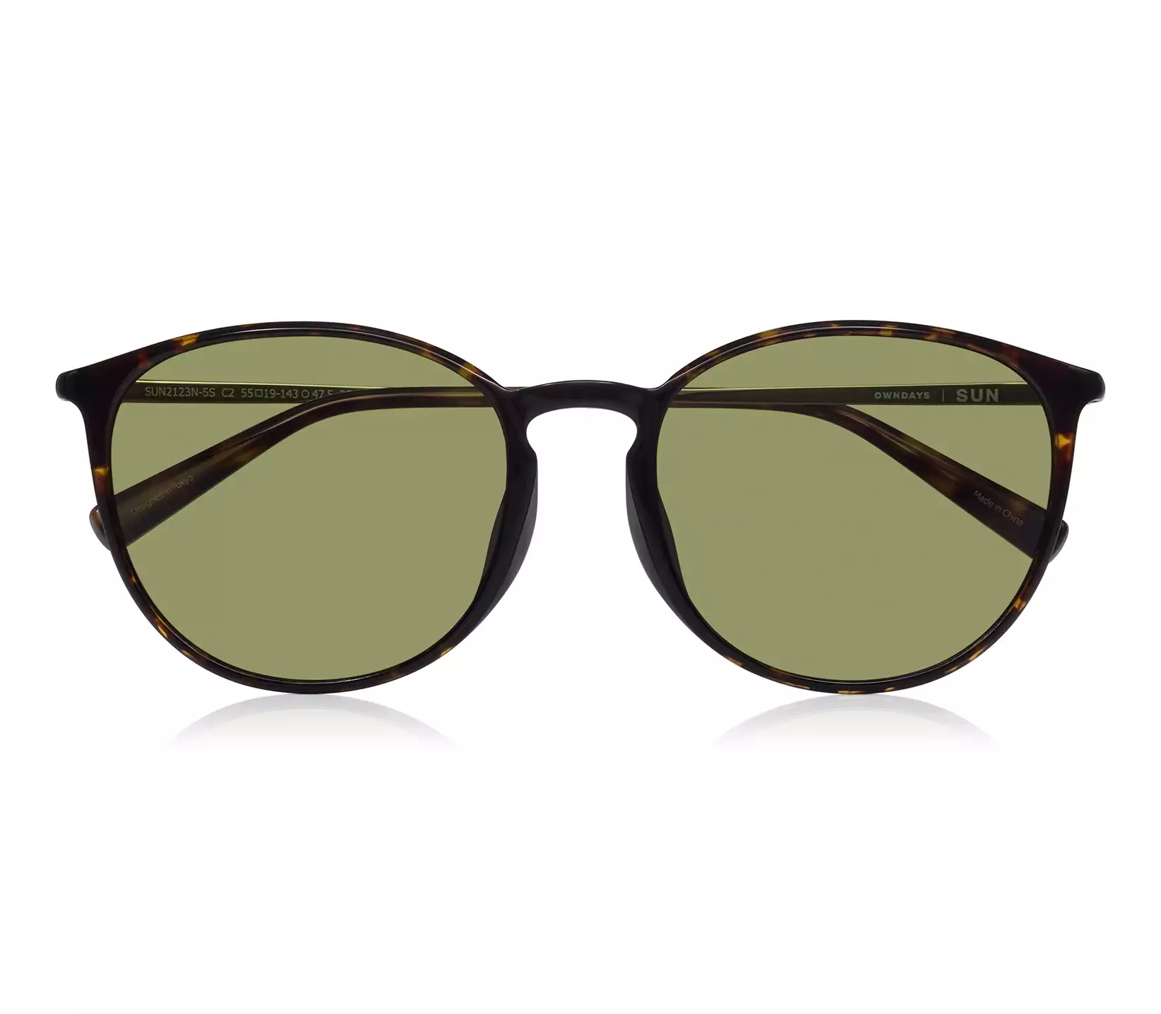 Sunglasses OWNDAYS | SUN SUN2123N-5S  Brown Demi 