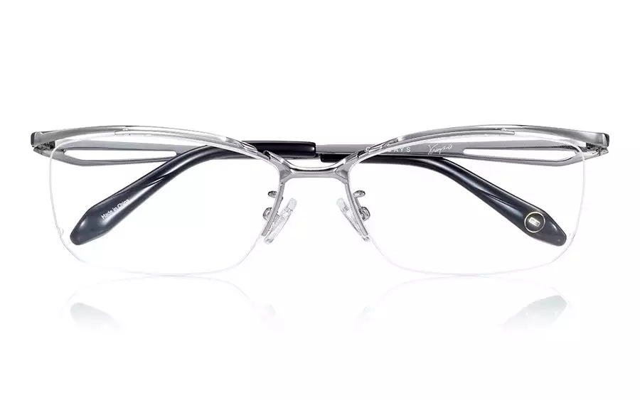 Eyeglasses K.moriyama KM1141T-1S  Silver 