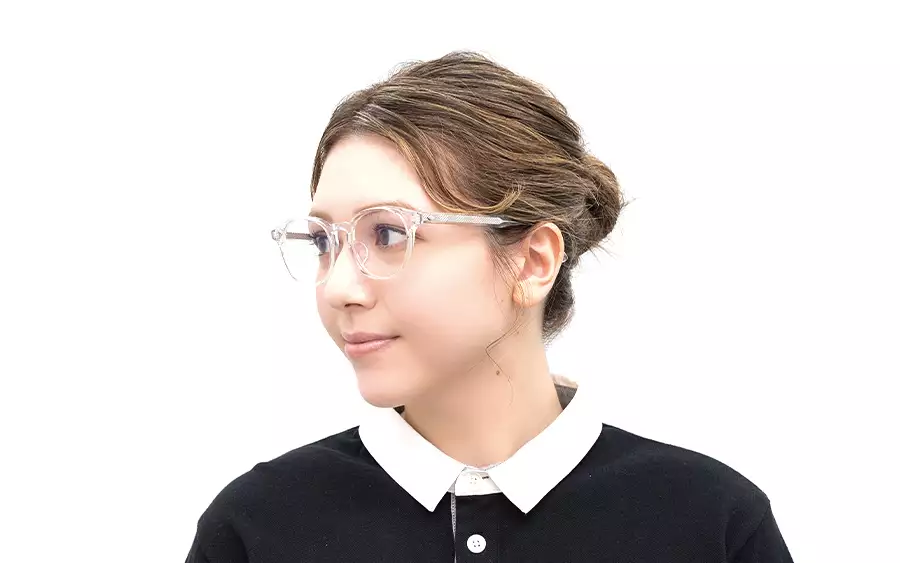 Sunglasses OWNDAYS × FREAK'S STORE FK2001B-4S  Clear 