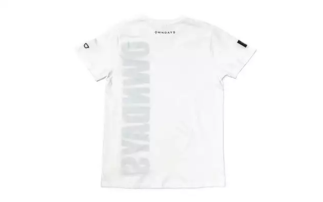 Cloth OWNDAYS OWNDAYS-T-shirt-Logo02-WH  ホワイト 