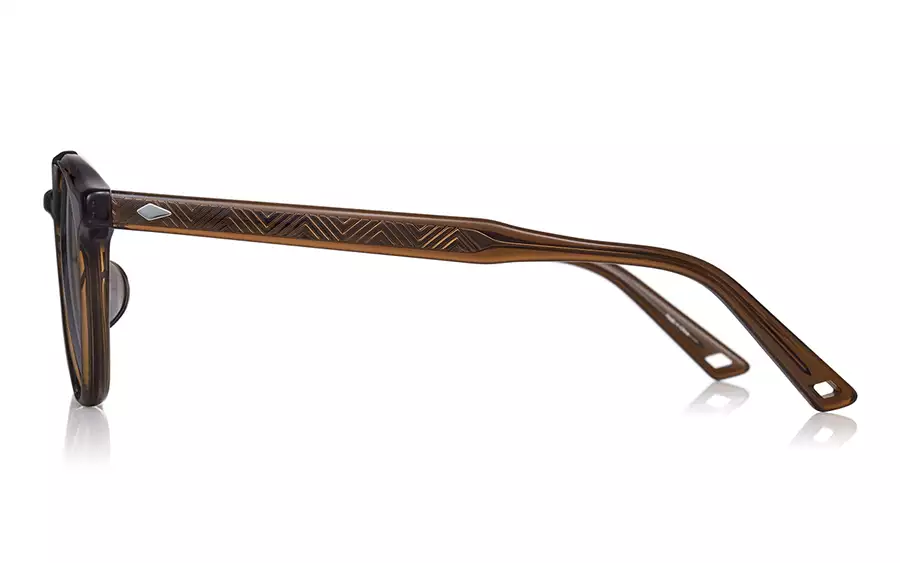 Sunglasses OWNDAYS × FREAK'S STORE FK2001B-4S  Dark Brown 