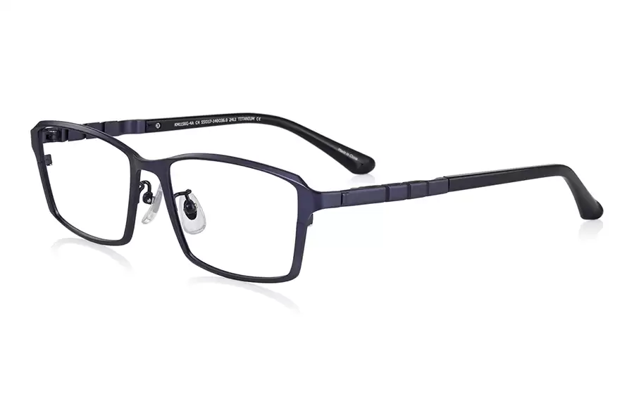 Eyeglasses K.moriyama KM1156G-4A  Matte Navy 