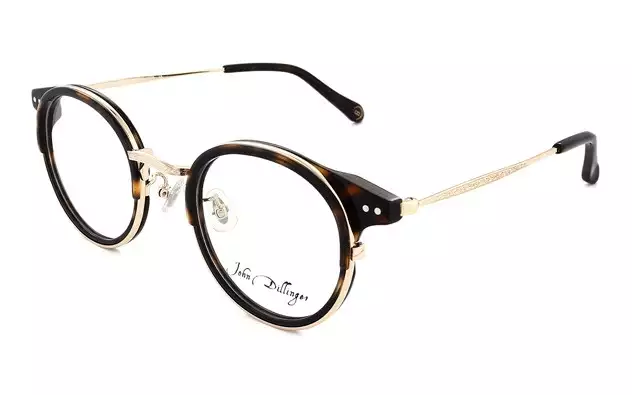 Eyeglasses John Dillinger JD2015-T  ブラウンデミ 