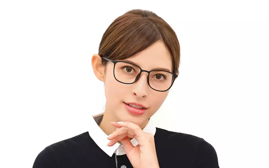 Eyeglasses OWNDAYS | AIR AU8003N-1A  Matte Black 