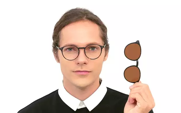 Eyeglasses OWNDAYS | SUN SNP2011T-9A  Matte Brown Demi 