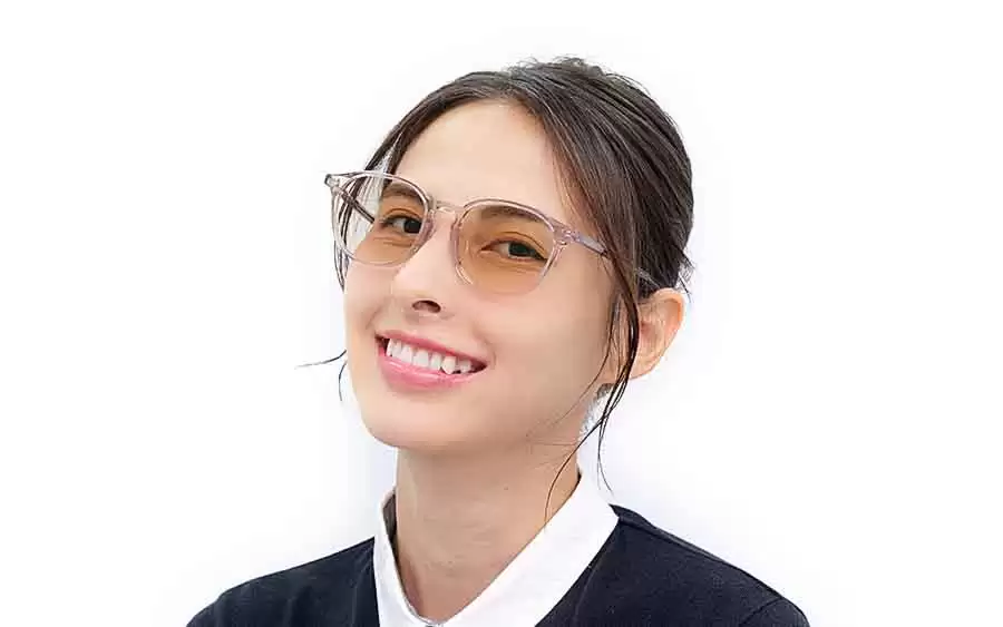 Sunglasses OWNDAYS | SUN SUN2105B-4S  Clear Pink 
