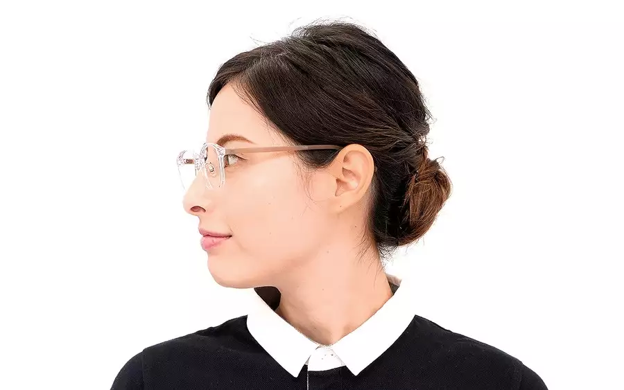 Eyeglasses OWNDAYS | ESSENTIAL FC2024T-1S  ライトブラウン 