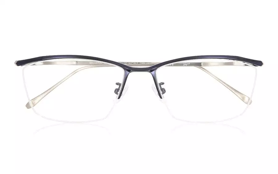Eyeglasses K.moriyama KM1145T-1S  ネイビー 