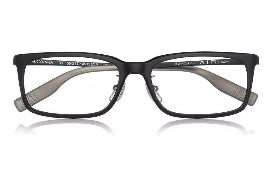Eyeglasses OWNDAYS | AIR AU2097N-2A  Matte Black 