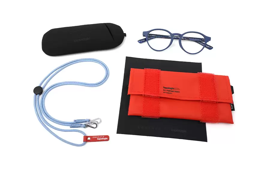 Eyeglasses OWNDAYS × Topologie TP-RG204-4A_15_BAG  Matte Navy 