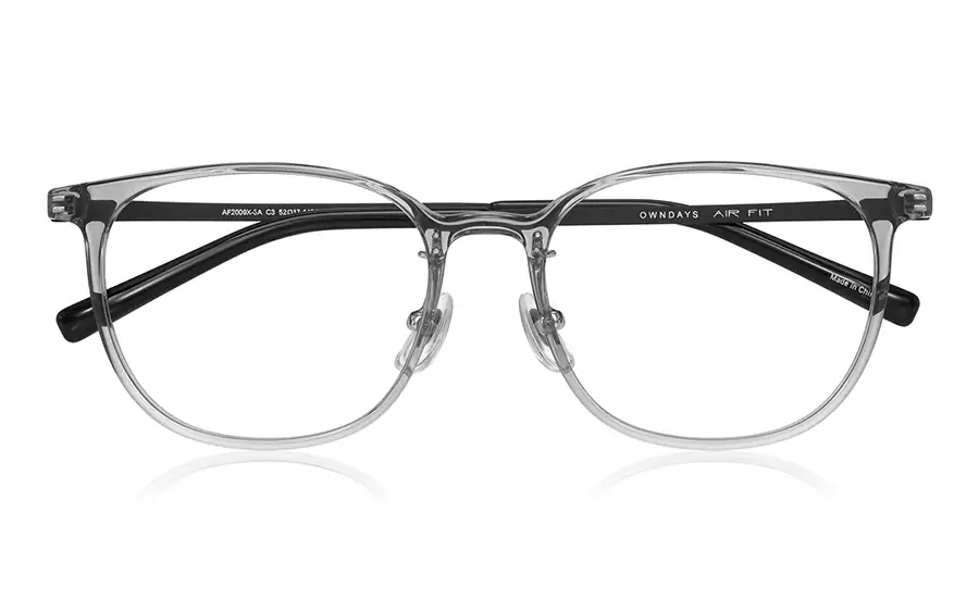 Eyeglasses OWNDAYS | AIR AF2009X-3A  Clear Gray 