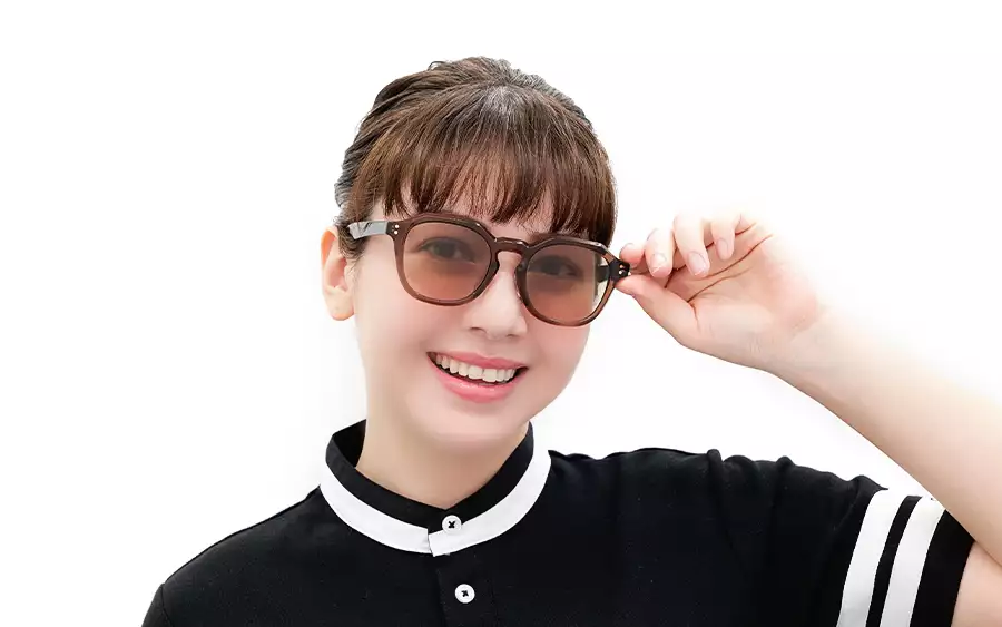 Sunglasses OWNDAYS | SUN SUN2119X-5S  ブラウン 