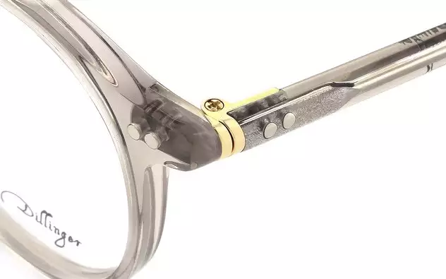 Eyeglasses John Dillinger JD2018-J  クリアグレー 