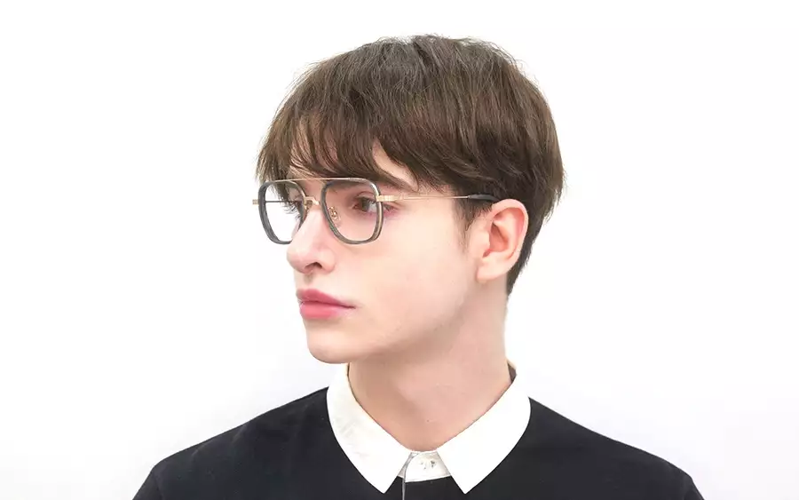 Eyeglasses John Dillinger JD2053B-3A  ブラック 
