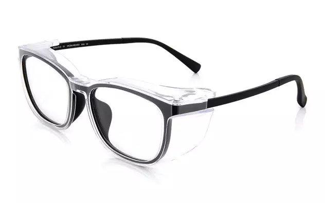 Eyeglasses OWNDAYS 花粉 2WAY GUARD PG2015T-1S  ブラック 