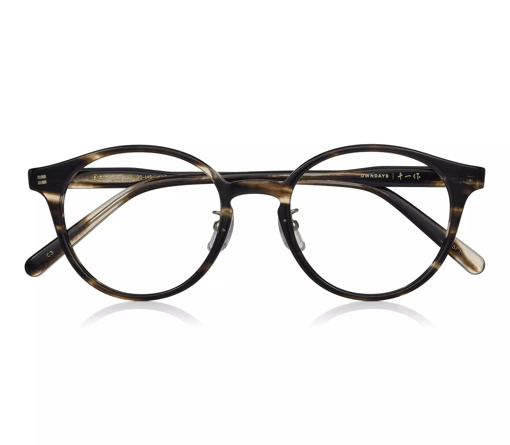 Eyeglasses 千一作 SENICHI39  Brown Sasa 