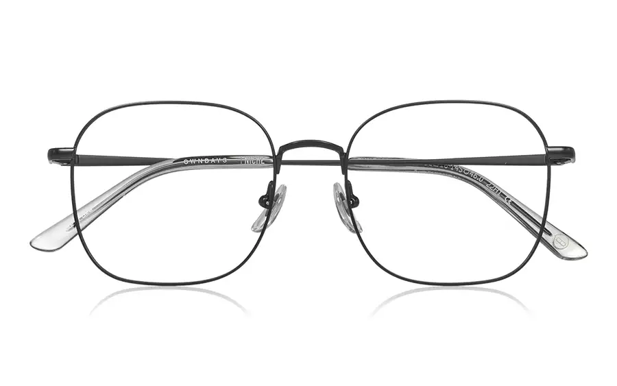 Eyeglasses +NICHE EUNC100B-2A  Black 