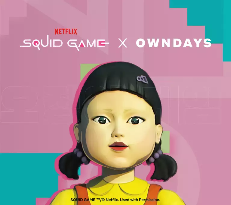 SQUID GAME × OWNDAYS